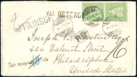 USA 1872: 25C grün (2)