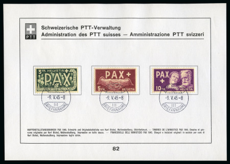 1943-46, Partie PTT-Sammelblätter