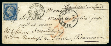 Stamp of France 20c Empire ND, effleuré SE