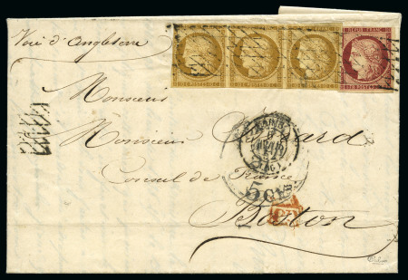 1834-1900, Lot de +100 lettres