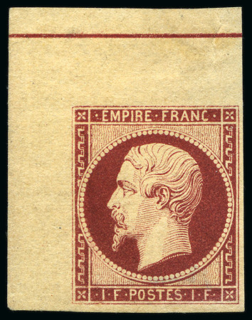 1F carmin Empire non dentelé