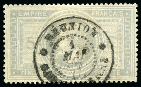 5F Empire, oblitéré càd Réunion 1 mai 77