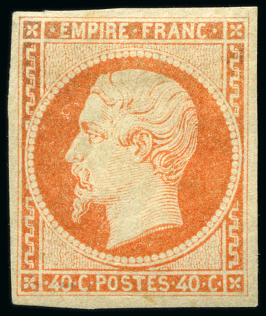 Stamp of France 40c Empire non dentelé