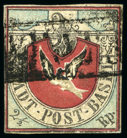 Stamp of Switzerland / Schweiz » Kantonalmarken » Basel Basler Taube in leuchtend frischen Farben