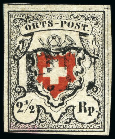 Stamp of Switzerland / Schweiz » Orts-Post und Poste Locale Orts-Post ohne Kreuzeinfassung, Type 31