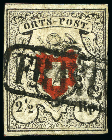 Stamp of Switzerland / Schweiz » Orts-Post und Poste Locale Orts-Post ohne Kreuzeinfassung, Type 12