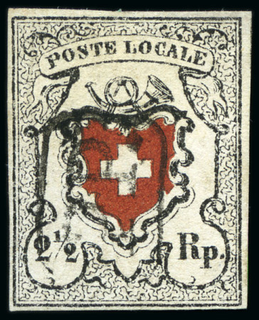 Poste Locale mit Kreuzeinfassung, Type 9