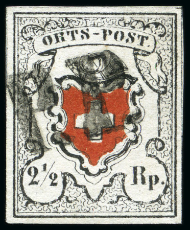 Orts-Post mit Kreuzeinfassung, Type 31