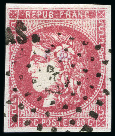 Stamp of France FAUX SPERATI 1F vermillon, 1F carmin, 1F Empire