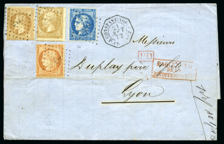 Stamp of France Exceptionnel combinaison de 4 émissions