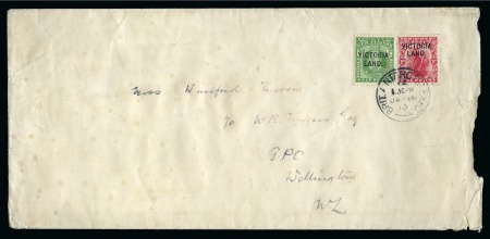 1913 Cover from the "BRITISH ANTARCT EXPEDITION, TERRA NOVA R.Y.S"