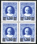 1934 Provisionals set in mint nh blocks of four