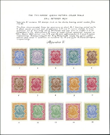 Stamp of Rarities of the World Unique Complete Series of 324 Colour Trials