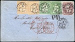 1862 (Jul 4) Envelope from Lucerne to New York