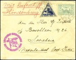 1936 (Jul 22) Hindenburg Olympic Flight cover from