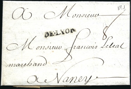 1698-1847, Collection de 50 marques de LYON