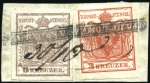 1850-58 HUNGARIAN CANCELLATIONS ON AUSTRIAN STAMPS: Beautiful group of scarce to very scarce postmark