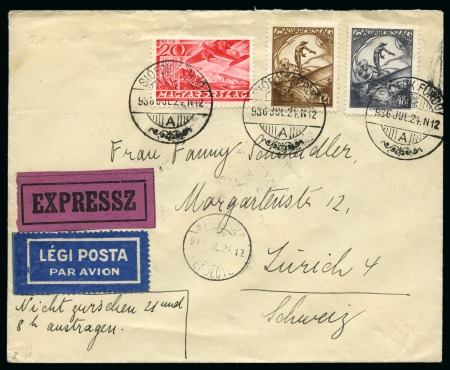 Stamp of Hungary 1876-1967, Group of 72 covers/stationery/postcards
