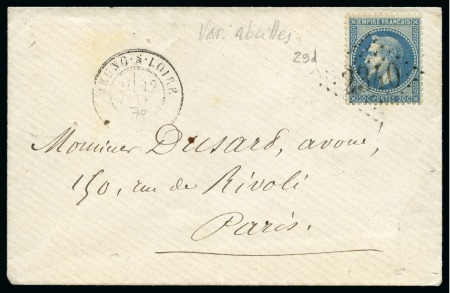 Stamp of France 20c Lauré avec variété "aux abeilles" obl. GC 2340