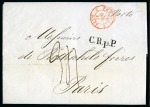 1838-1867, Groupe de 11 lettres de Russie