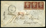Stamp of Great Britain » British Post Offices Abroad » Crimea 1855 Envelope with GB 1d reds from GALLIPOLI
