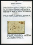 ITALIAN STATES - ROME - THE PAOLO VOLLMEIER POSTAL HISTORY COLLECTION