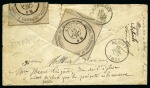 Stamp of Belgium 10c vert  sur enveloppe de Bruxelles pour Alost, r