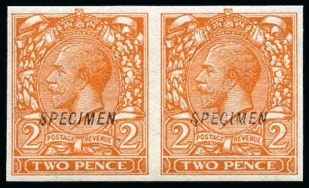 Stamp of Great Britain » King George V 1924-26 Block Cypher 2d orange