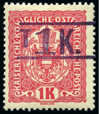 Stamp of Rarities of the World ITALY   TRENTINO - ALTO ADIGE  1918-1919  PROVISIONAL POSTAGE DUES       BOLZANO 3
