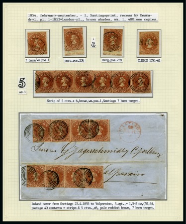 Stamp of Rarities of the World 1853-1880 THE NIELSEN COLLECTION OF CLASSIC CHILE