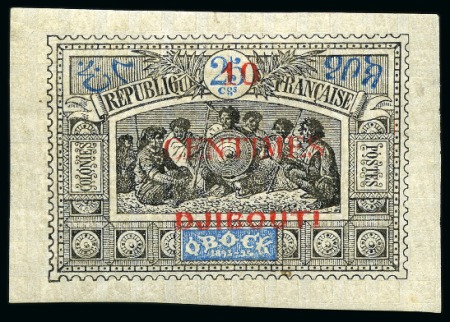 Stamp of Rarities of the World Somali Coast unused small "10" 