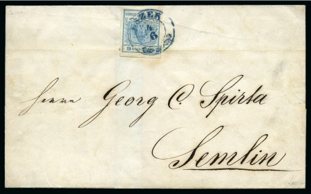 AUSTRIA EARLY DATES - JUNE 1850 USAGES ON COVER - COLLECTION on pages