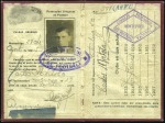 Stamp of Topics » Sport and Games » Football 1925 Uruguay football player's license for Carlos Mortola