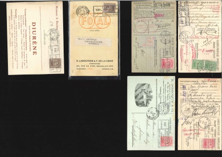 Stamp of Olympics » 1920 Antwerp 1920 Antwerp. 3 publicity postcards and 3 birth-deed cards, all with Olympic machine cancels