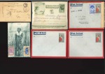 1893-1944, Lot de 34 lettres/entiers postaux