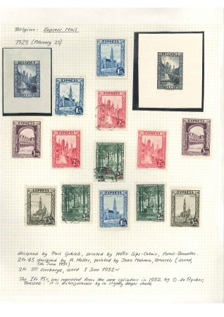 Stamp of Belgium » Collections 1875-2000