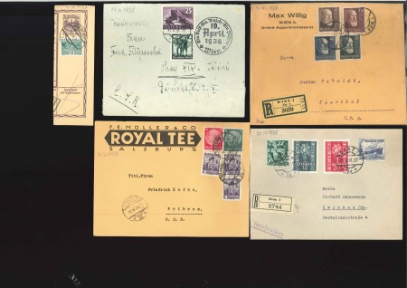 Stamp of Austria » 1st. Republic 1919-1938 Issues, covers
