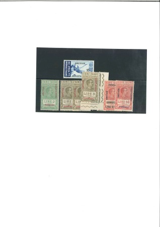 ITALIAN EAST AFRICA under Brit.Occupation - small group MNH