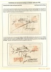 1826-54, Group of five stampless covers from Gibraltar