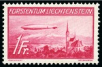 Liechtenstein airmails 1931, 1934-1936, 1936