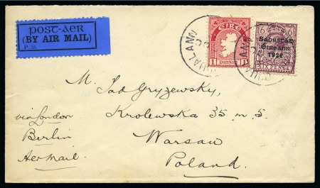 Stamp of Ireland » Airmails 1923 Daimler Airways London-Berlin Air Service