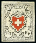 Stamp of Switzerland / Schweiz » Sammlungen 1845-2007, Sehr reichhaltige ungebrauchte Sammlung Schweiz in fünf Leuchtturm Alben