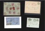 Stamp of Belgium 1865-1940, Specialised postal history selection wi