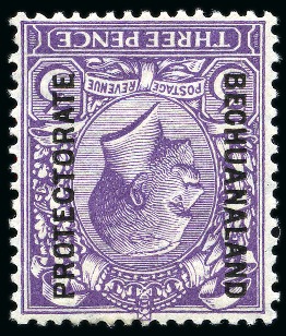 1925-27 3d Violet with INVERTED WATERMARK mint hr