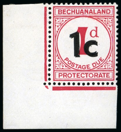 POSTAGE DUES: 1926-61 Collection incl. control blocks