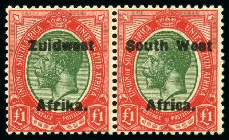 Stamp of South West Africa 1897-1935, German and British SWA collection