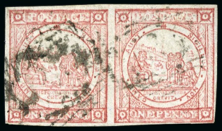 Stamp of Australia » New South Wales 1840-80, Specialised collection in 2 large albums with Sydney Views, Diadems specilaising in retouches, etc.