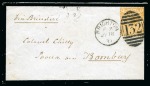 1859-83, Group of 4 covers to overseas destinations