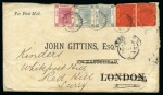 1896-1976, Collection of 15 covers written up on pages