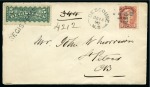 1864-95, Collection of 32 covers and postal stationery